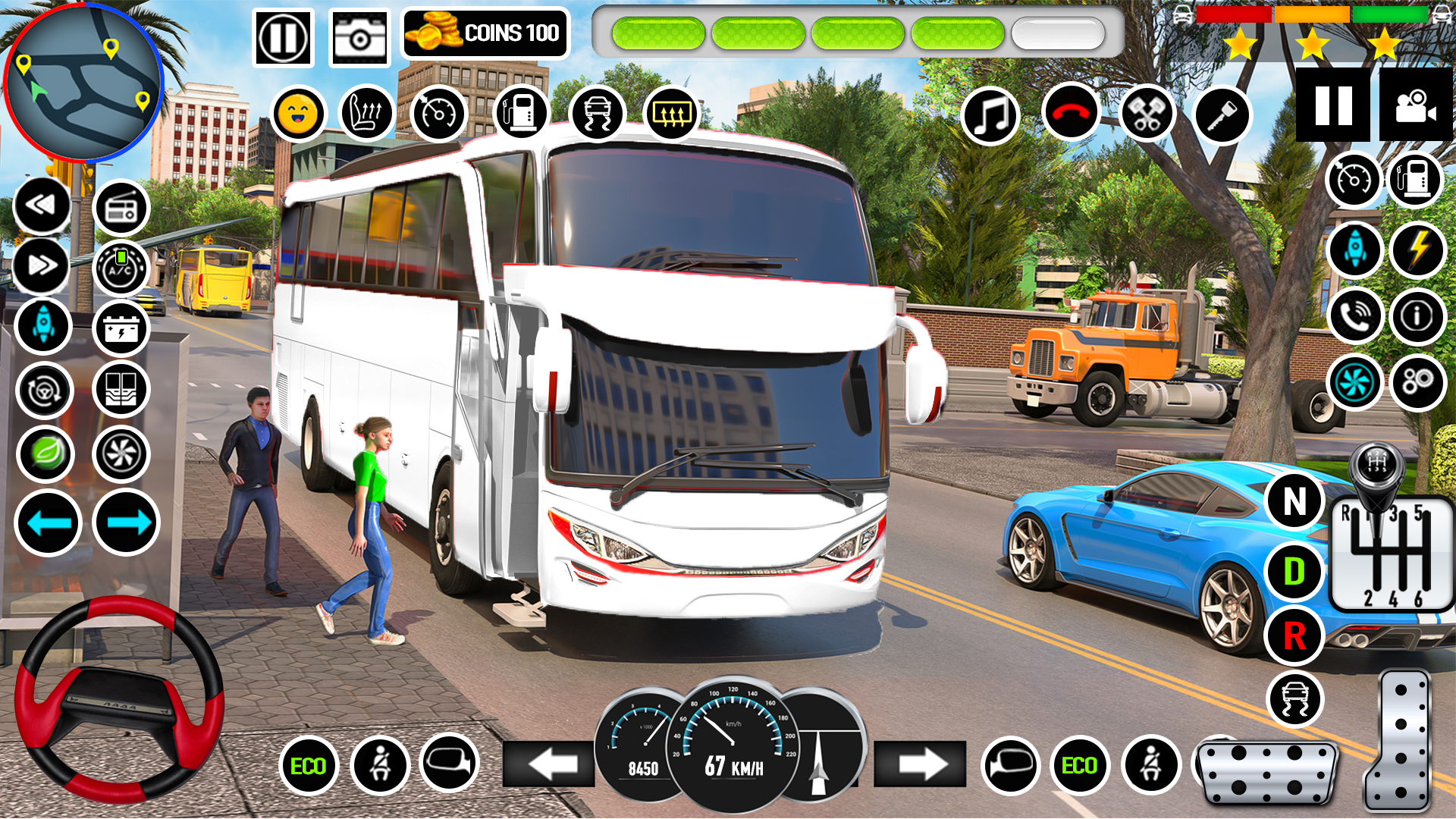 Coach Bus Driving Simulator Game for Android - Download