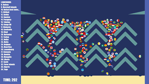 Country Marble Race Stream Run