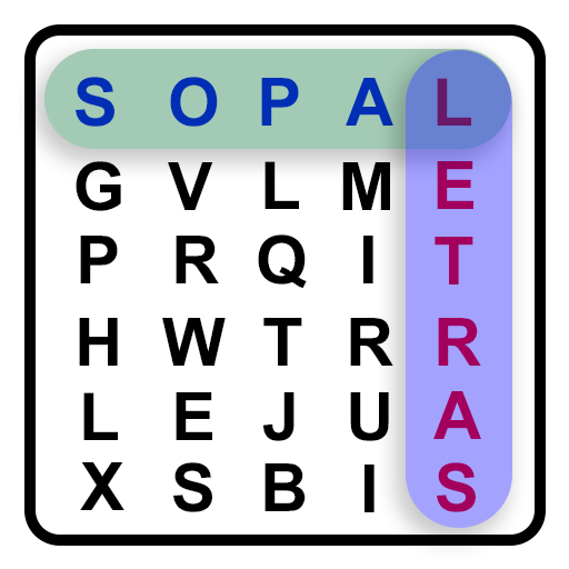 Sopa de letras infinitas