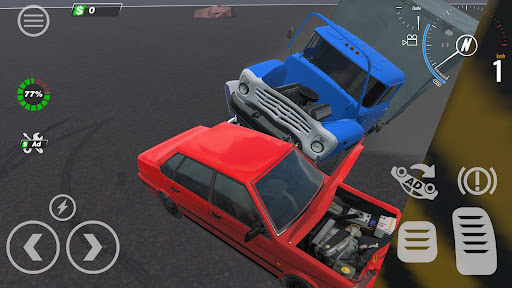 Crash test Auto VAZ Lada