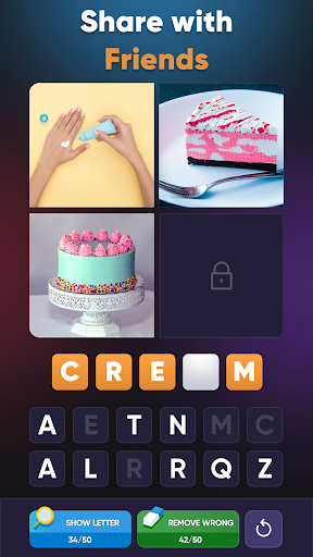 4 Pics Association Word Puzzle
