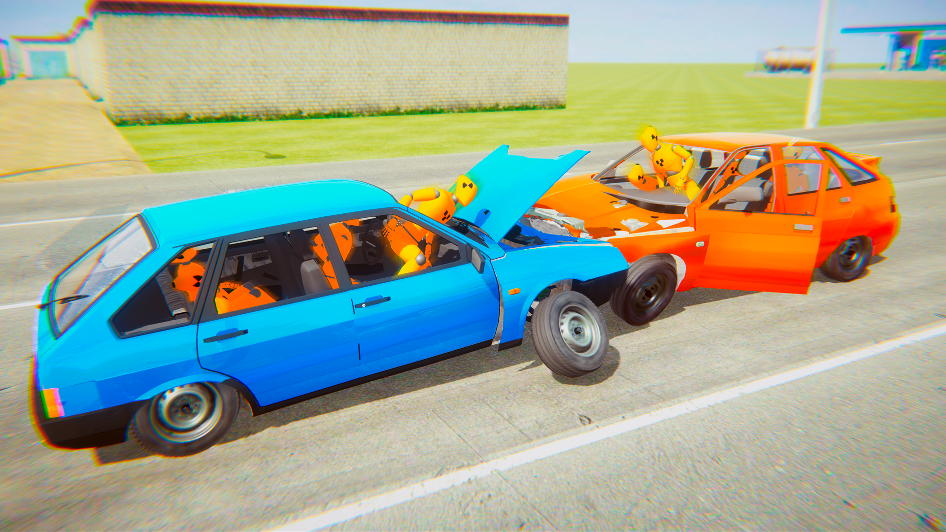 ВАЗ Краш Тест Симулятор 2 ПК