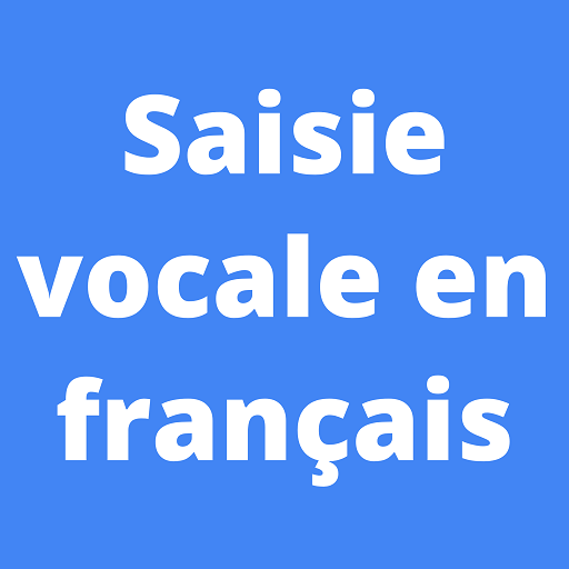 Saisie vocale en français PC
