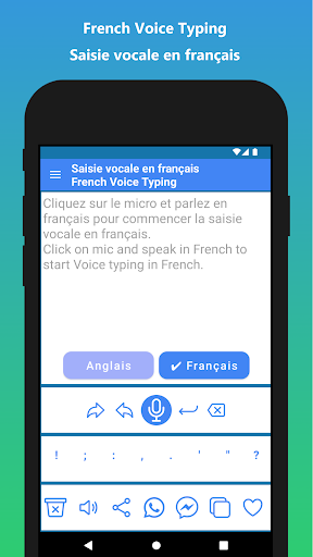 Saisie vocale en français PC