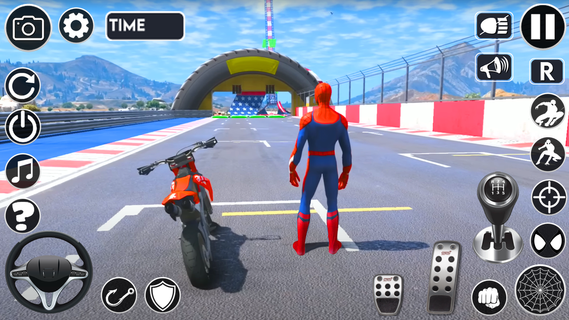 Superhero Tricky Bike Stunt PC