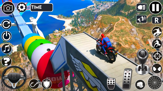 Superhero Tricky Bike Stunt PC