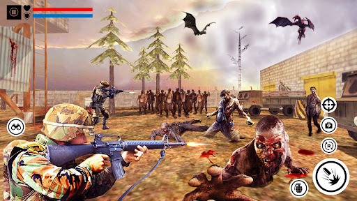 Zombies shooting offline Game
