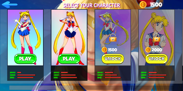 Sailor Moon Fighting Game