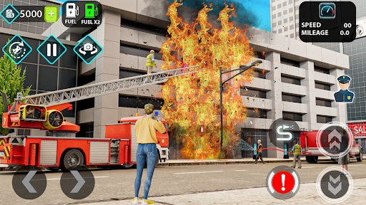 Fire Truck Games & Rescue Game PC