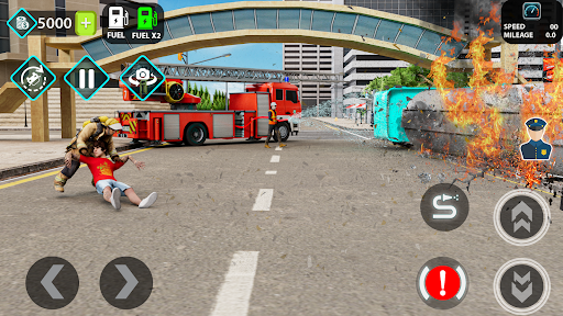 Fire Truck Games & Rescue Game PC