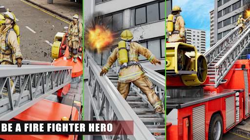 Fire Truck Games & Rescue Game PC