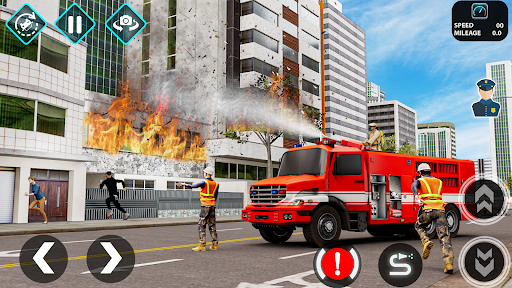 Fire Truck Games & Rescue Game PC