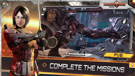 Project War Mobile - online shooter action game