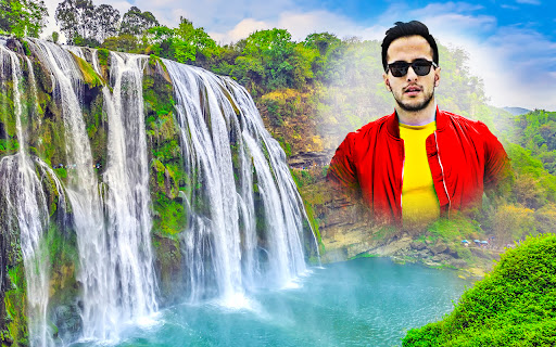 Waterfall photo editor frames PC