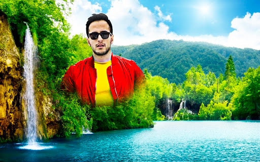 Waterfall photo editor frames PC