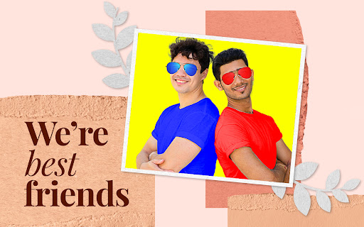 Friendship photo editor frames PC