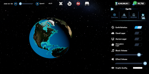 Earth Sandbox:Space Simulator