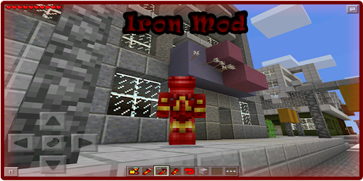 Железный мод для MCPE ПК