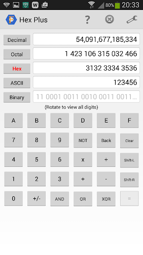 Hex Converter Plus پی سی