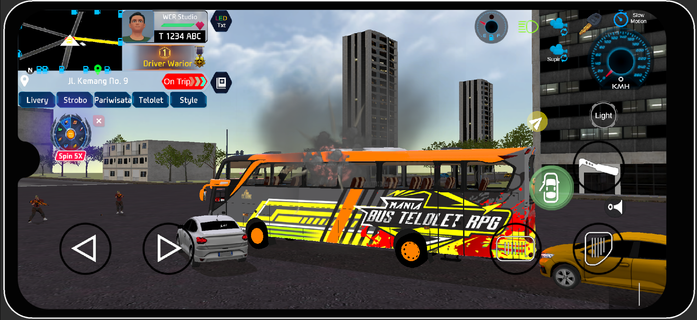 Bus Telolet RPG : Ojol Trip