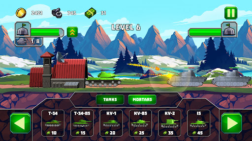 Tank Attack 5 | Танки 2Д
