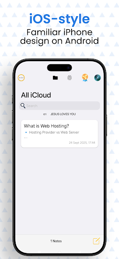 komputer iPhone type of iNote - iOS 17
