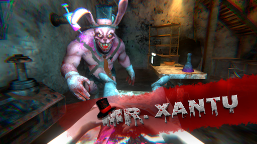 Mr. Xantu in the horror lab