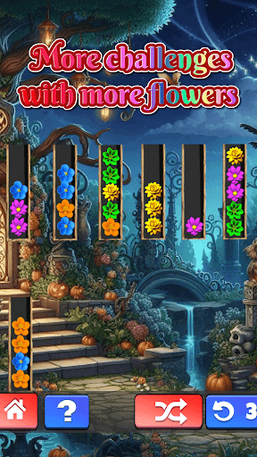 Bloom color sort puzzle game PC