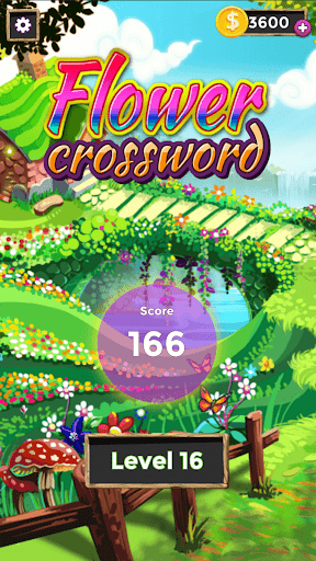 Flower crossword puzzle games