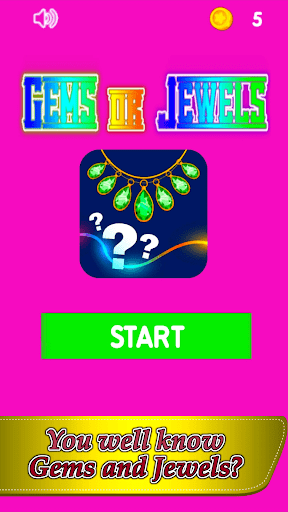 Guess the gems or jewels game PC版