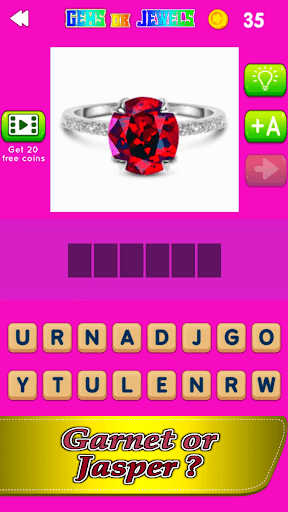 Guess the gems or jewels game PC版