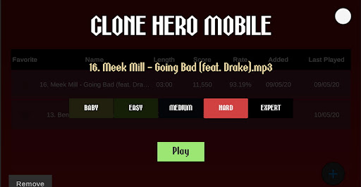 Clone Hero Mobile - MP3 Rhythm
