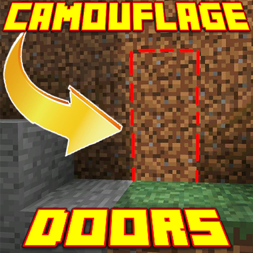 Camouflage Doors Mod for MCPE PC