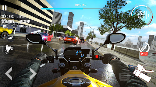 Traffic Bike Rider Rush PC