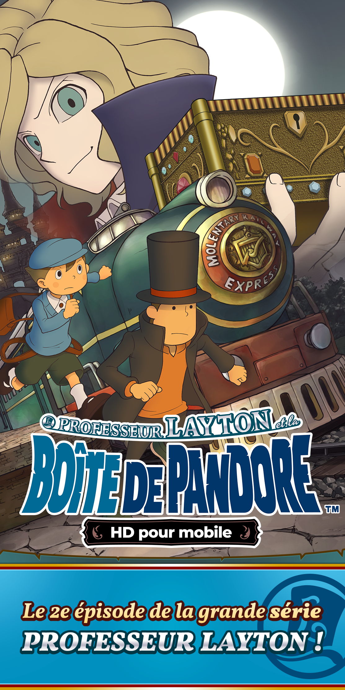 Layton : boîte de Pandore HD PC