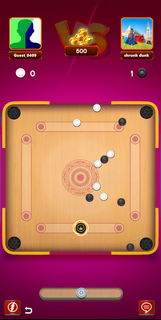 Carrom Board Pool Game