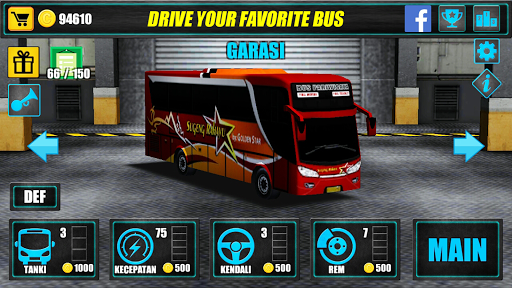 Telolet Bus Driving 3D পিসি