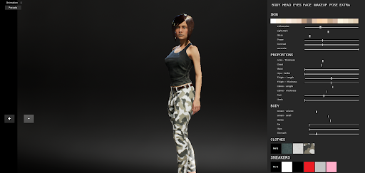 Custom female পিসি