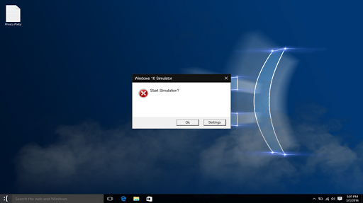 W10 Simulator PC