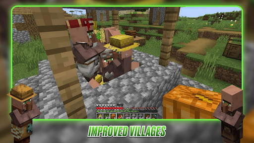 Villagers & Pillagers Mincraft PC