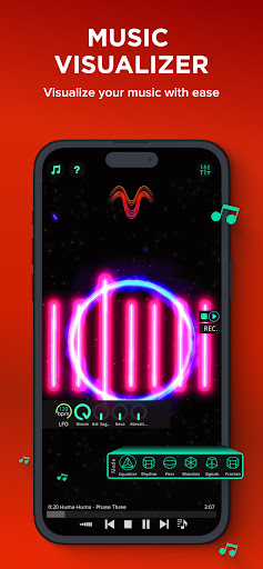 Vythm VJ - Music Visualizer DJ پی سی