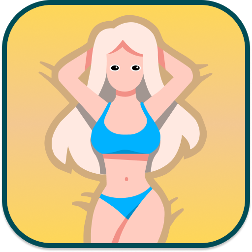 Beach Clicker: cute anime girl PC版