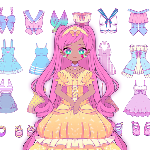 Moon Story dress up girl game الحاسوب
