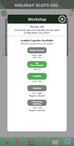 Holiday Slots Inc. PC