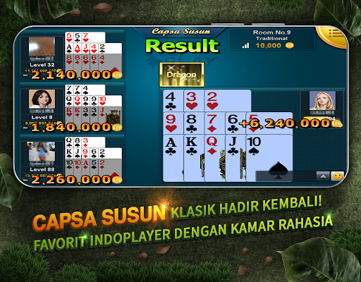 Indoplay-Capsa Domino QQ Poker PC