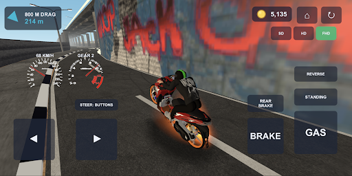 Drag Bike 201m Sunmori