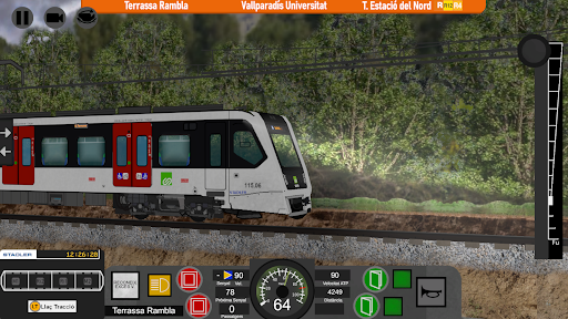 komputer FGCSim: Simulador de tren 2.5D