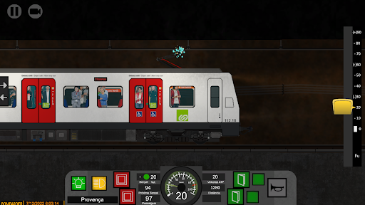komputer FGCSim: Simulador de tren 2.5D