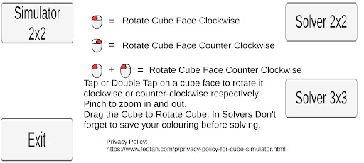 Cube Solver (2x2 and 3x3) PC