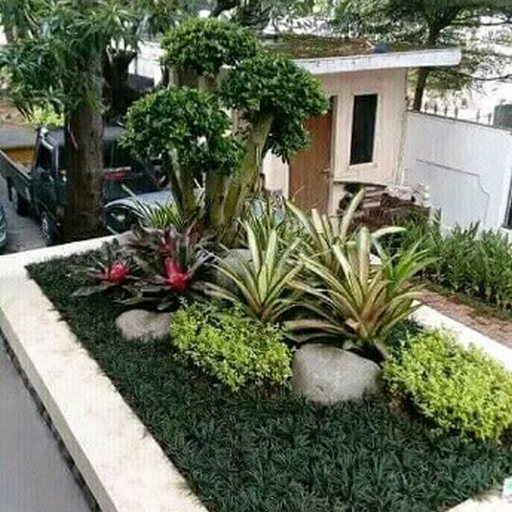 ミニマリストの庭のデザイン